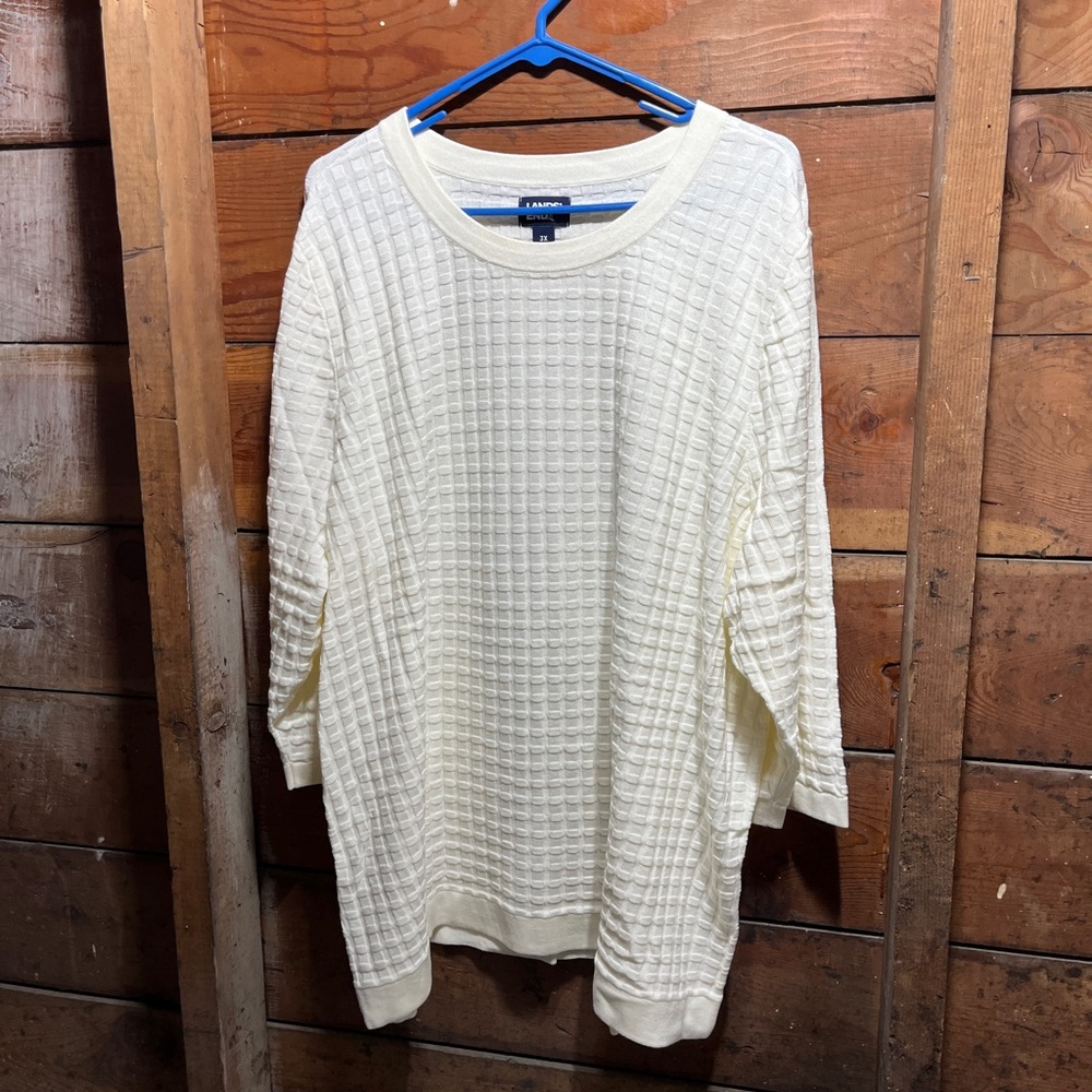 NWOT cream sweater